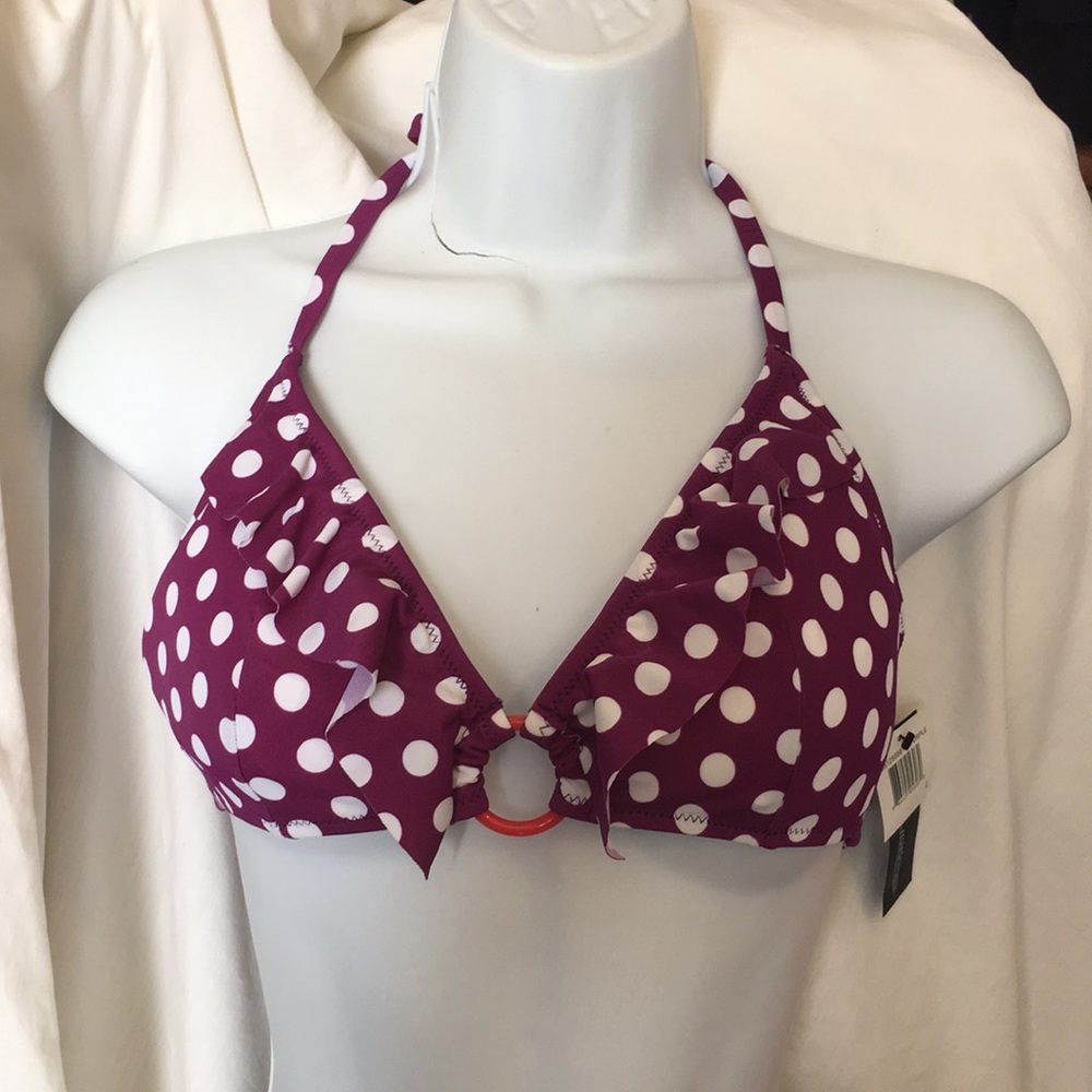 Marie Meili Bikini swimsuit Top Large